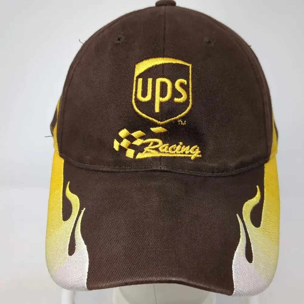 Chase Authentics UPS Racing Dale Jarrett 88 Brown Baseball Cap One Size Hat
